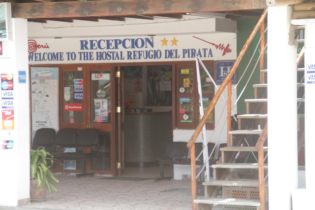 Refugio Del Pirata Hostel Paracas Kültér fotó